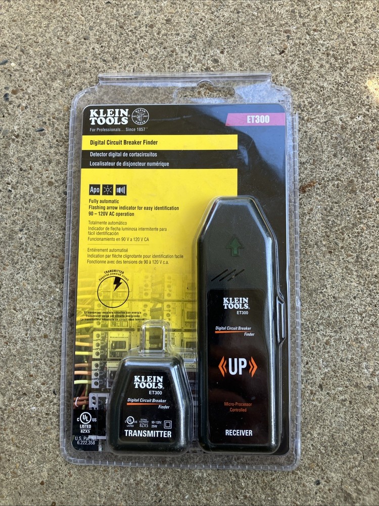 Klein Tools ~ ET300 ~ Digital Circuit Breaker Finder .