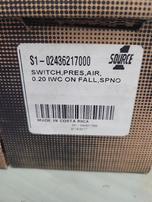 S1-02436217000 Pressure Switch 0.20 from Source1