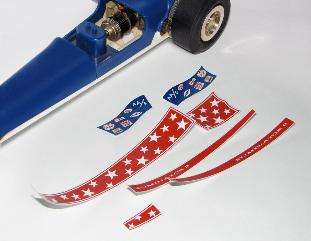 COX ELIMINATOR II Stickers