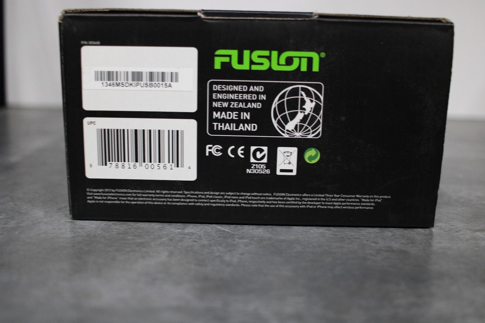 Fusion MS-DKIPUSB Marine Dock with USB for iPod Dock