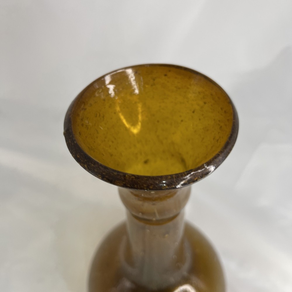 Blown Amber Glass made in Egypt
