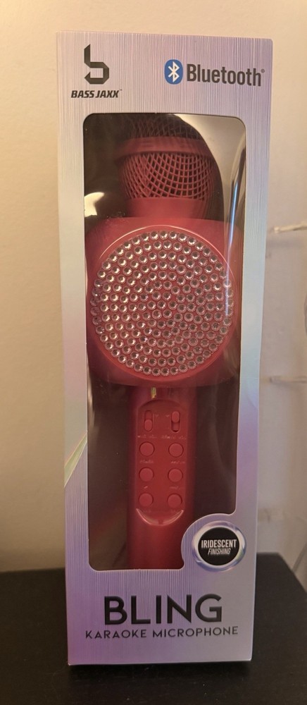 Bling Edition Bluetooth Karaoke Microphone (New In Box)