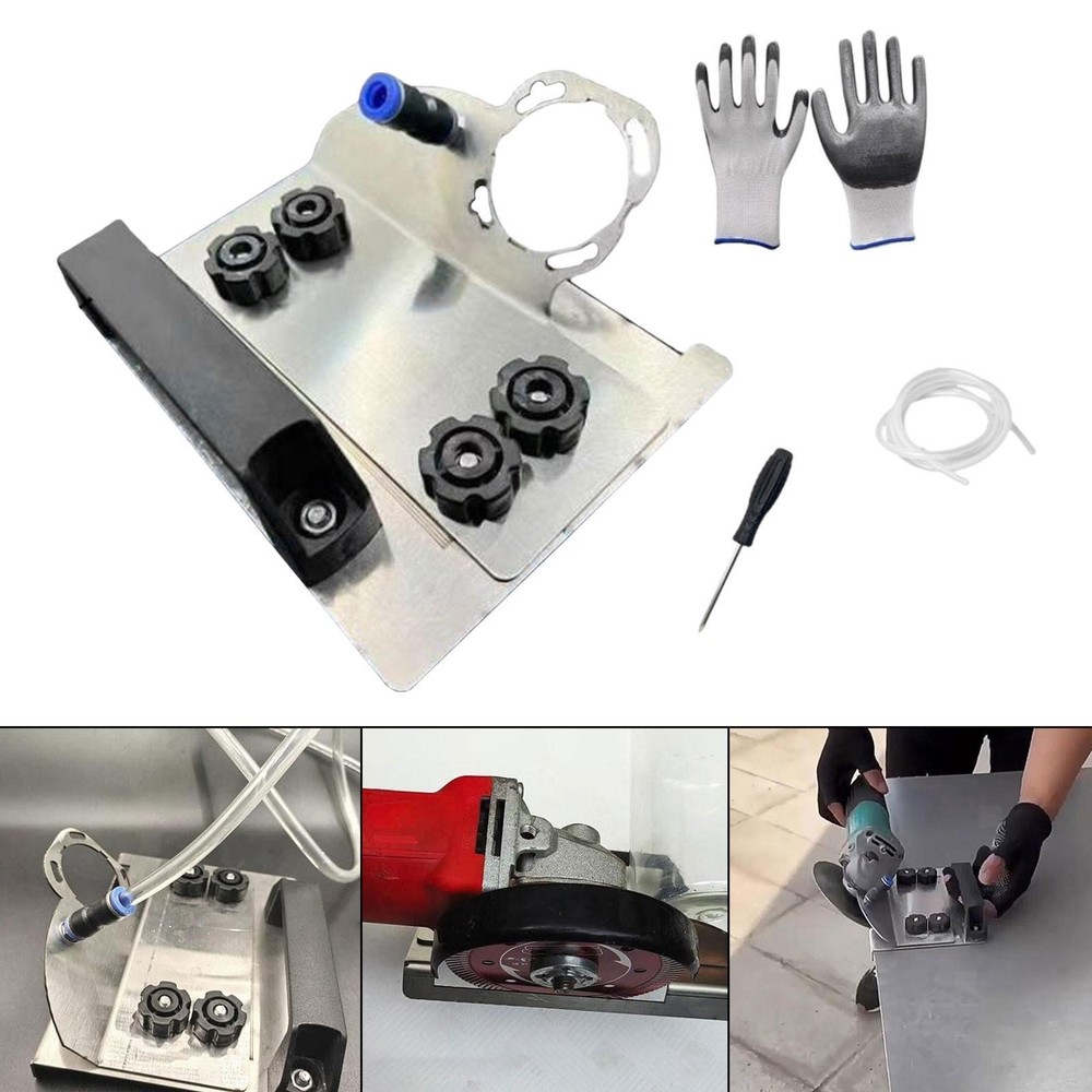 45° Tile Chamfer Bracket Kit for 100 Type Angle Grinder Adjustable Sturdy