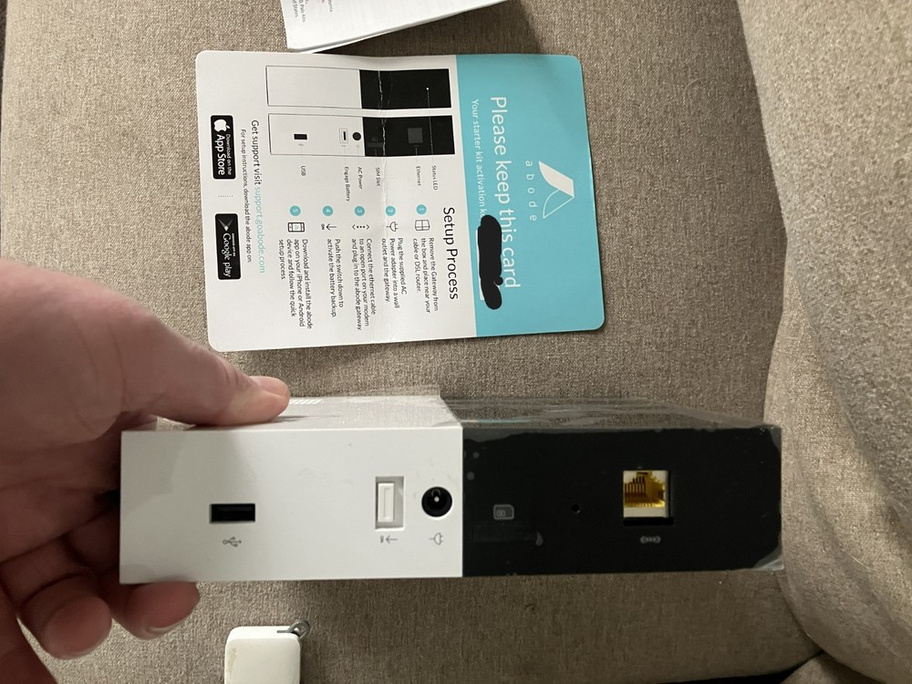 Abode Home Security Components - Used - no subscription req'd