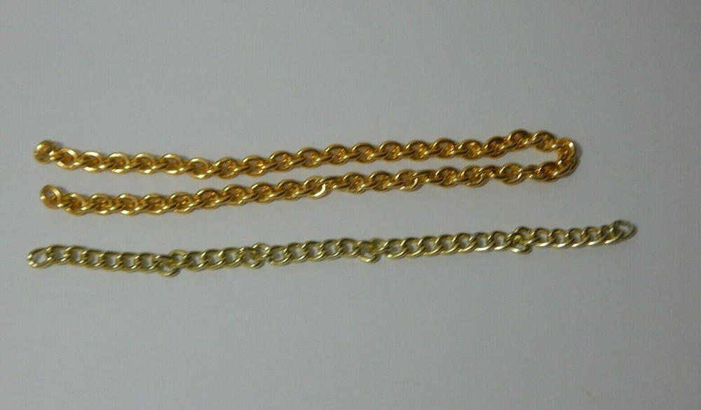 Goldtone Cable Chains