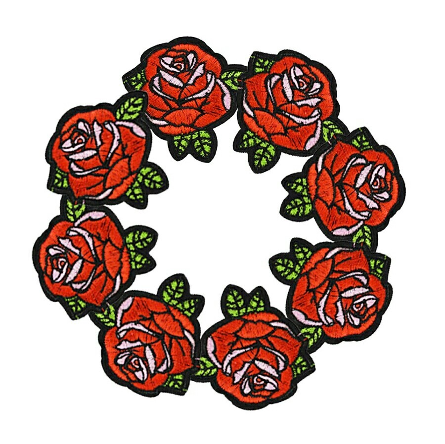 embroidered small Rose