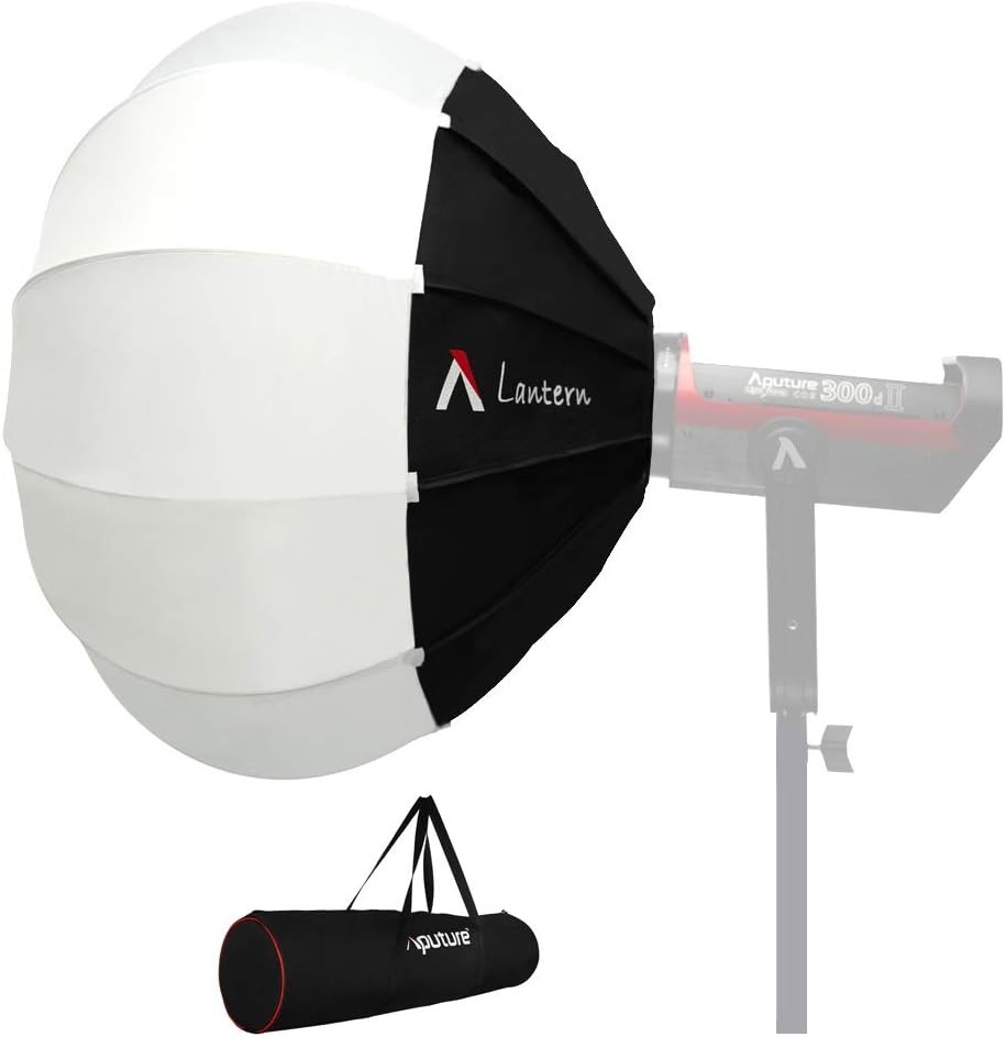 Lantern Softbox Soft Light Modifier,26inch, Quick-Setup Quick-Folding Space L...