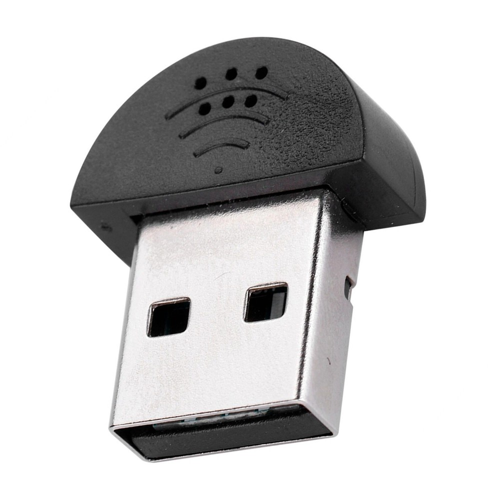 USB Mini Studio Speech Microphone Recording Audio MIC Adapter For Computer PC