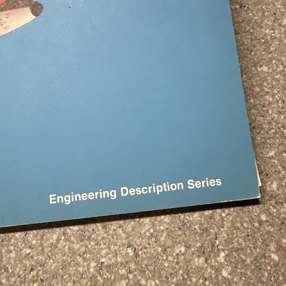 Vintage Lockheed Tri Star Engineering Description Series Propulsion Brochure