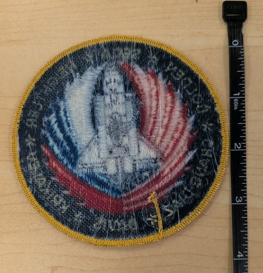 SHUTTLE DISCOVERY STS-60 4" PATCH