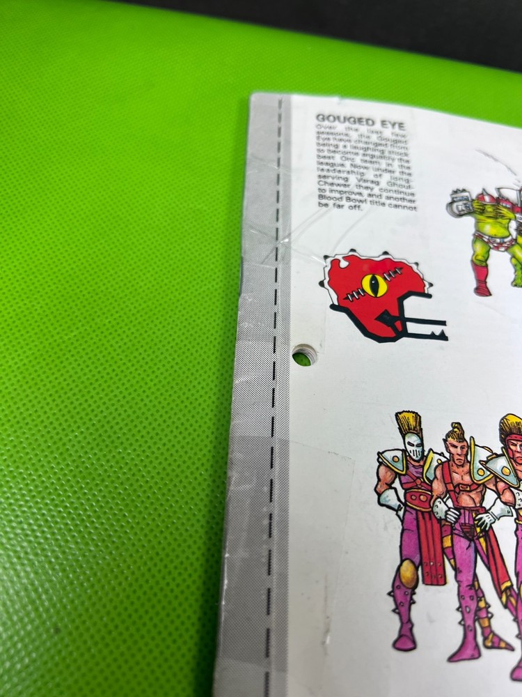 Blood Bowl Games Workshop Rules Book Warhammer