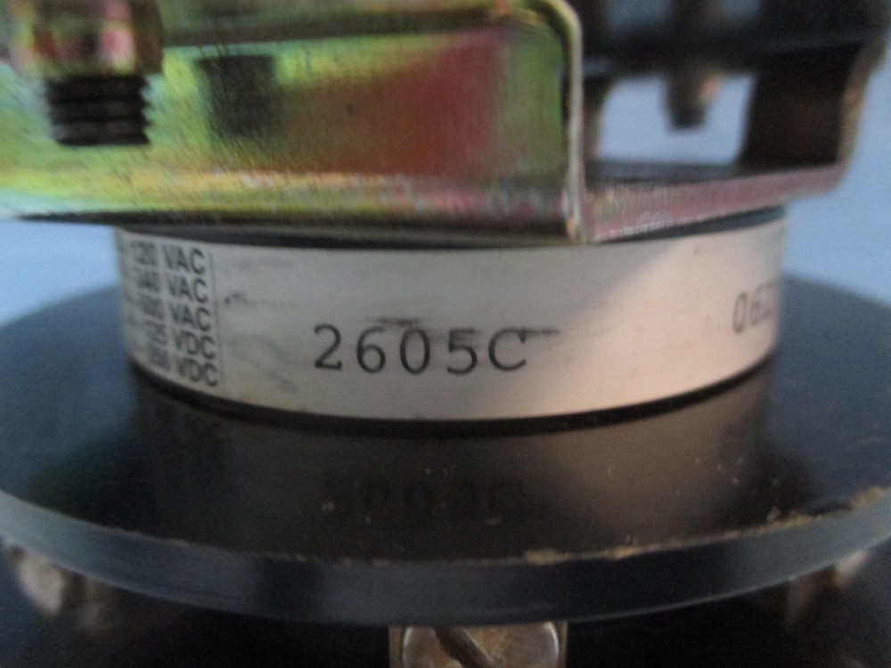 Shallco 2605C 7 Position Selector Rotary Switch Voltmeter Series 26 Relay