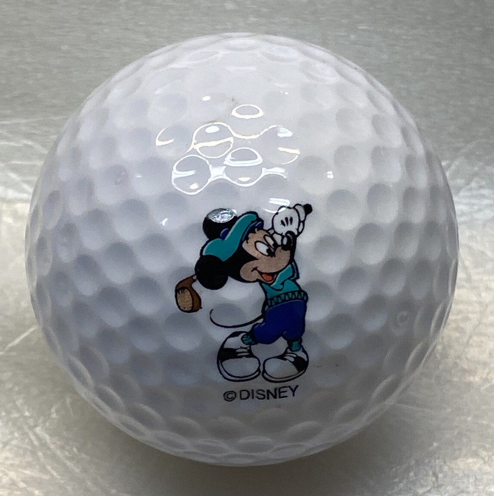 Disney Mickey Mouse Playing Golf Ball Pinnacle 3 Power 392