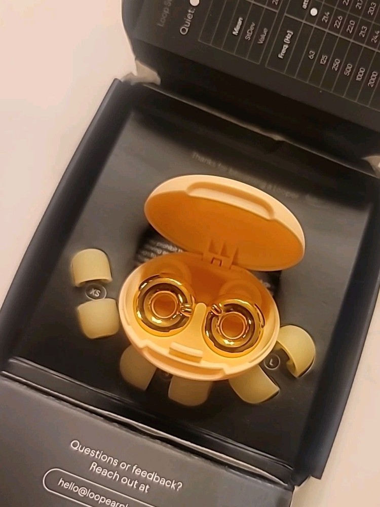 Loop - Switch 2 - Gold - 14/17/20 dB - Noise Reducing Ear Plugs - DAMAGED Box