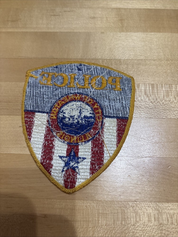Whitehead Illinois Police Patch Used