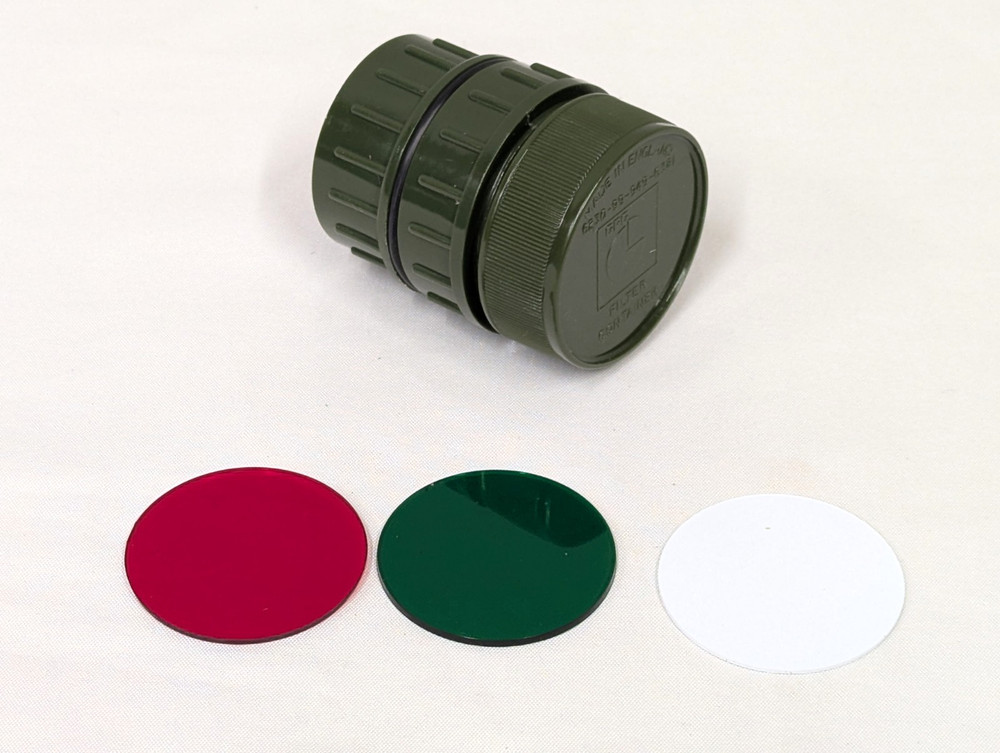 British Army - Military - MOD - Right Angle Torch Filter Adaptor Pack - NEW