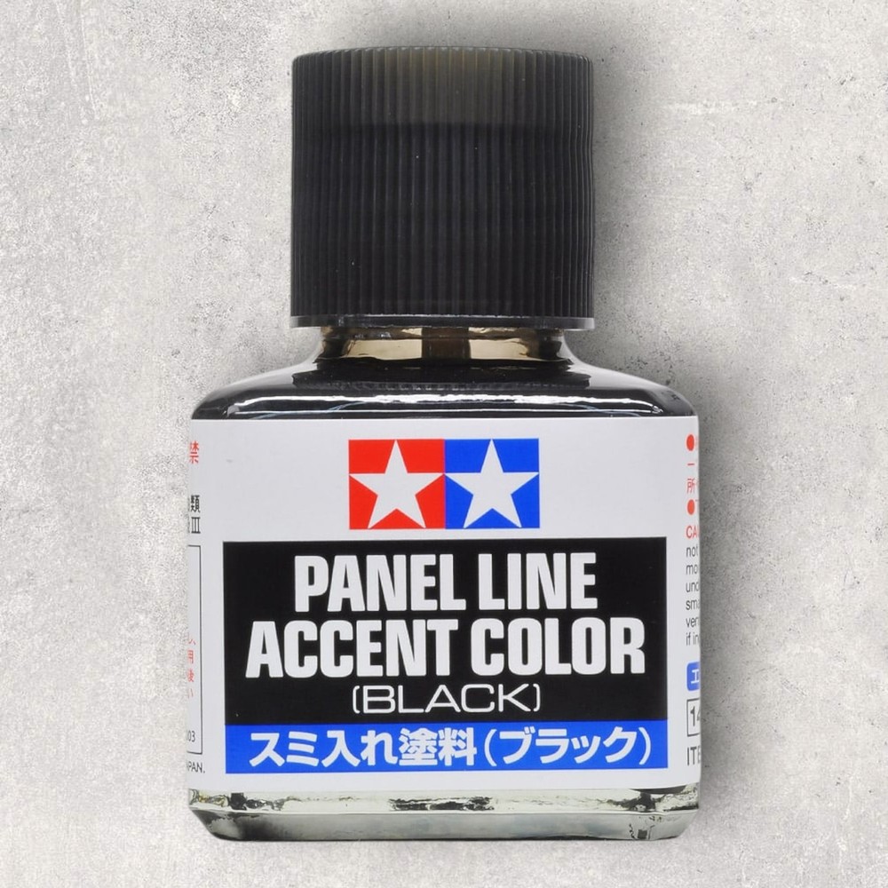Tamiya Panel Line Accent Color (40ml) Multiple Options for Plastic Model Kit