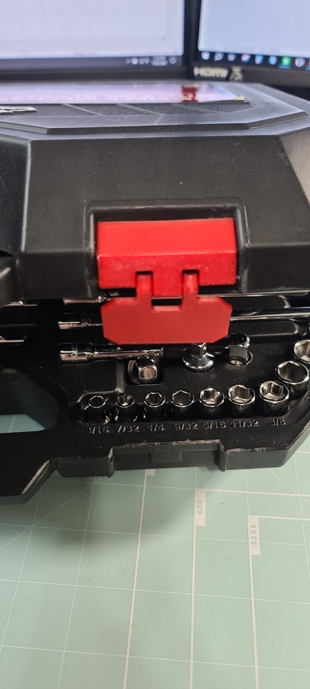 HUSKY toolbox Latch Replacement_Clamp_Lock_3D Printed Stronger Design