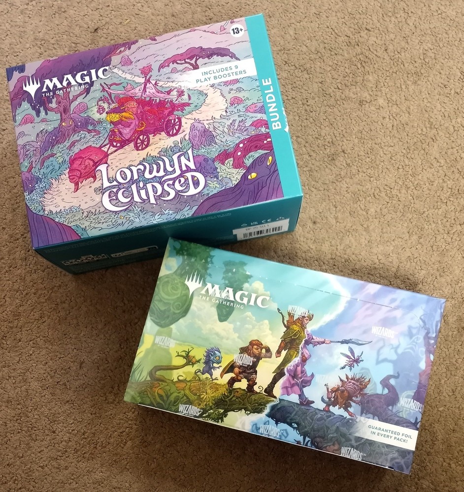 MAGIC THE GATHERING LORWYN ECLIPSED PLAY BOOSTER BOX & BUNDLE