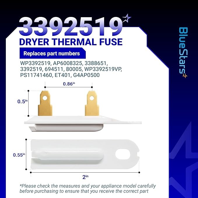 Dryer Thermal Fuse Replacement