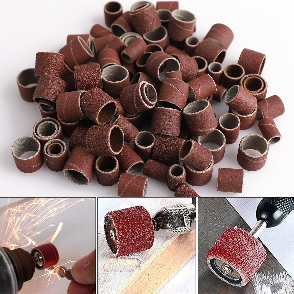 531Pcs Sanding Drum Nail Sander Drill Bit Kit For Dremel Accessories Tool