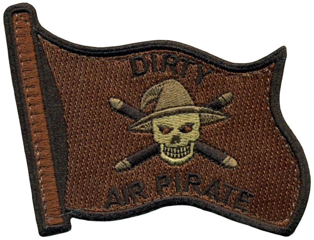 USAF 12th SPECIAL OPERATIONS SQUADRON SQUADRON DIRTY AIR PIRATE PATCH - OCP