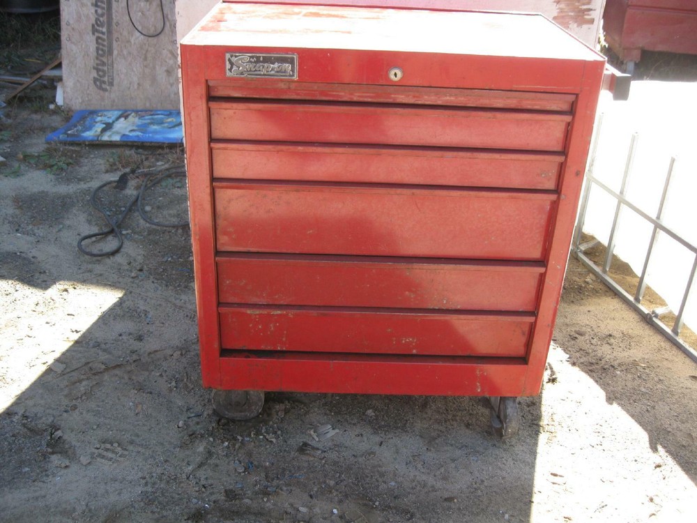 Snap-On tools USA 6 Drawer Toolbox Rollaway with KEY KRA-307D