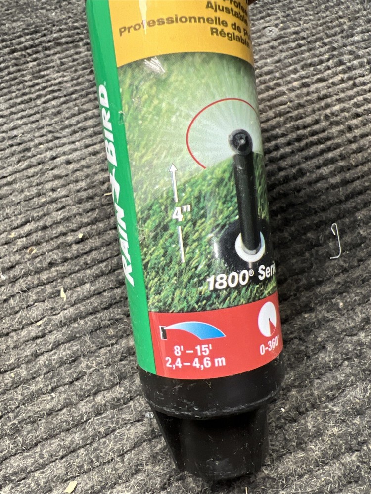 Rain Bird Sure Pop 4" Spray Sprinkler-360 Degree Coverage 1804-VAN