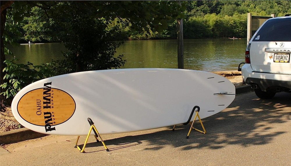 Foldable Storage Racks Display Stand for Hold/Clean SUP/Surfboard Paddle Board