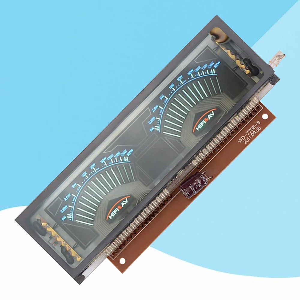 VFD Display Vacuum Fluorescent Display VU Meter Indicator Music Audio AC220V