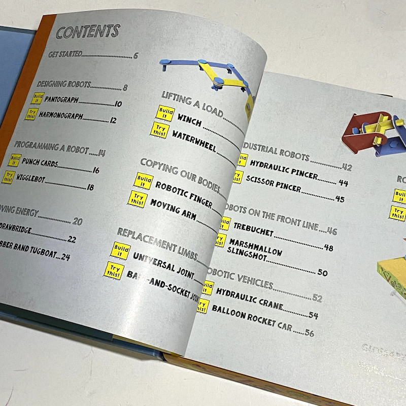 Engineer Academy ROBOTICS Maker Kit and 64-Page Science Book Pre-owned Unused