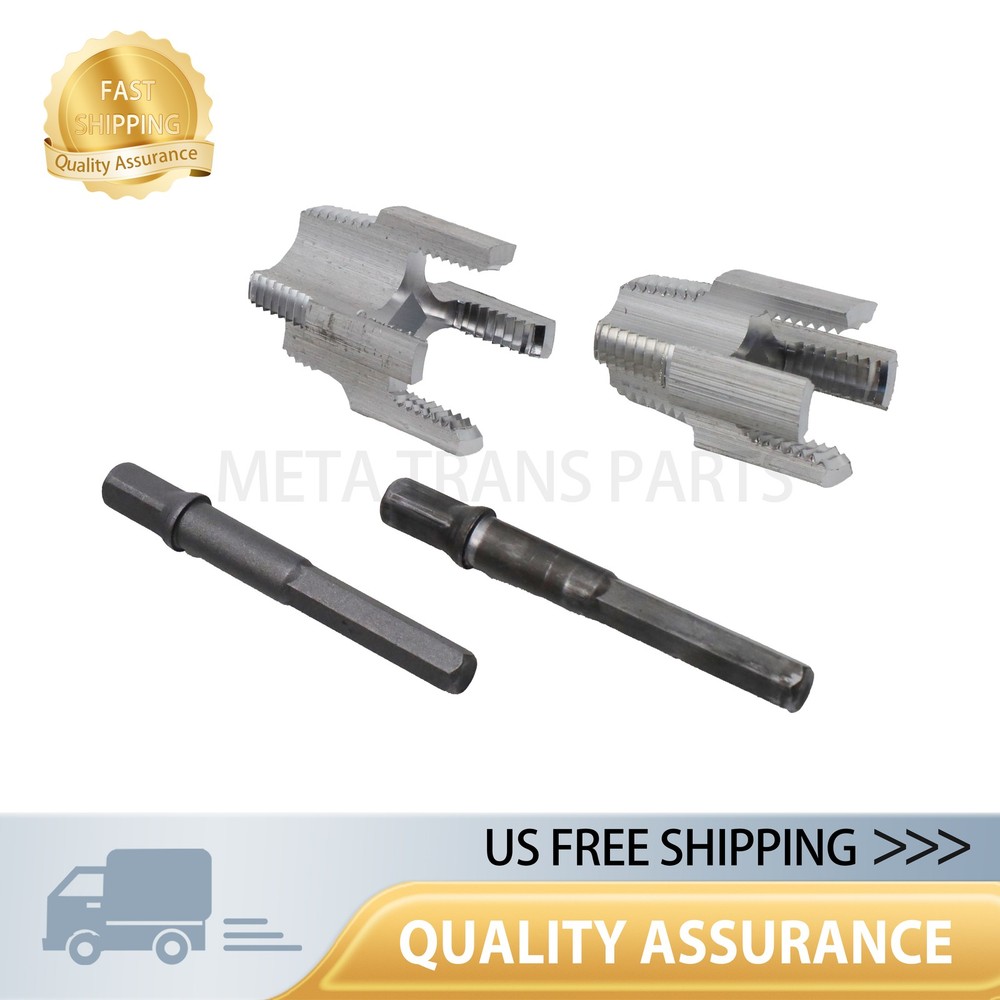 NEW 1/2 3/4 1 Inch PVC Pipe Threader Kit For Internal External Threading US