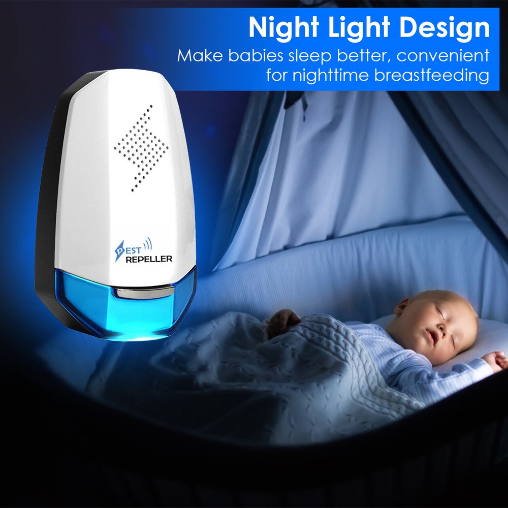 2Packs Mouse , Upgraded Pest & for Mosquitoes