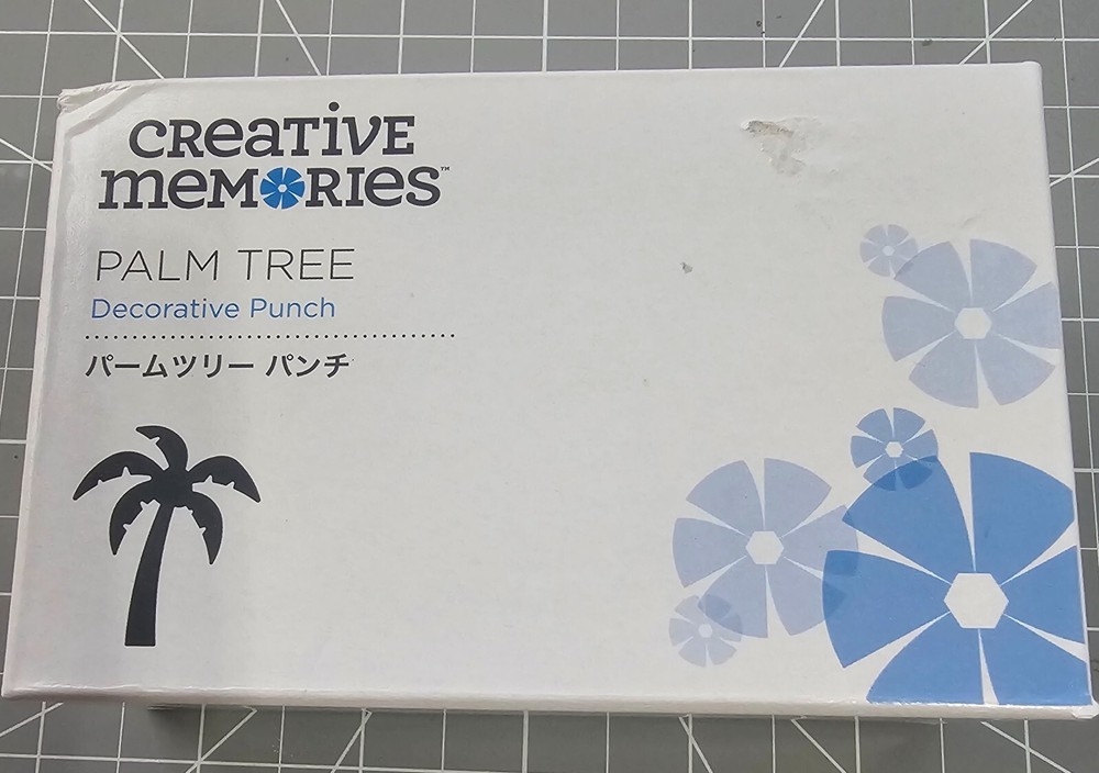 Creative Memories RARE Palm Tree Decorative Punch