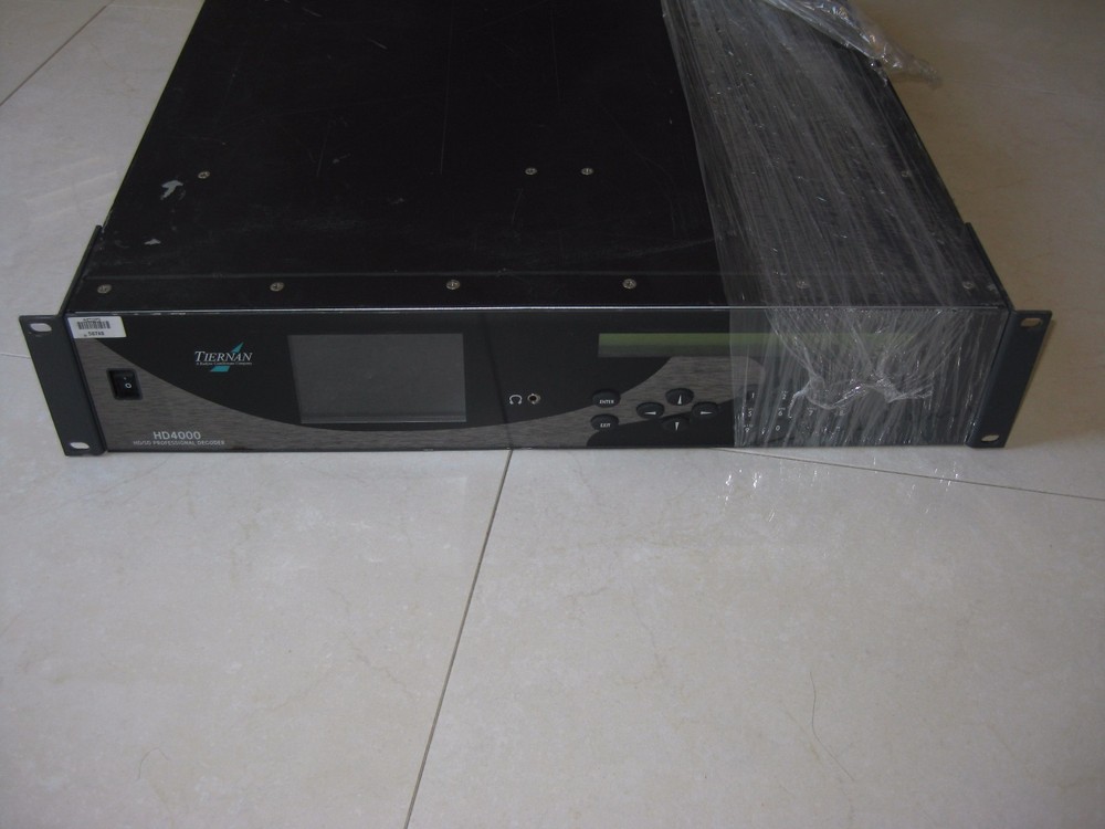 Tiernan HD4000 Profesional Standard def Decoder TDEC 6422,TDEM-6200 Fully Loaded