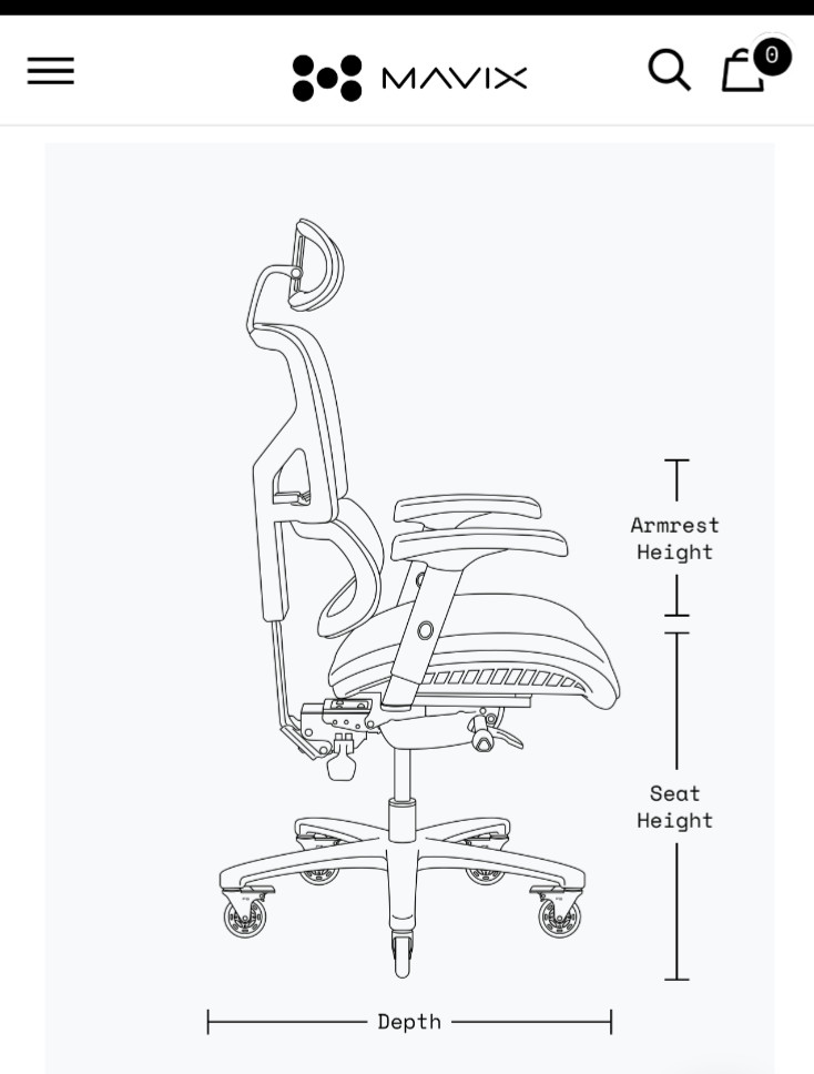 Mavix gaming chair