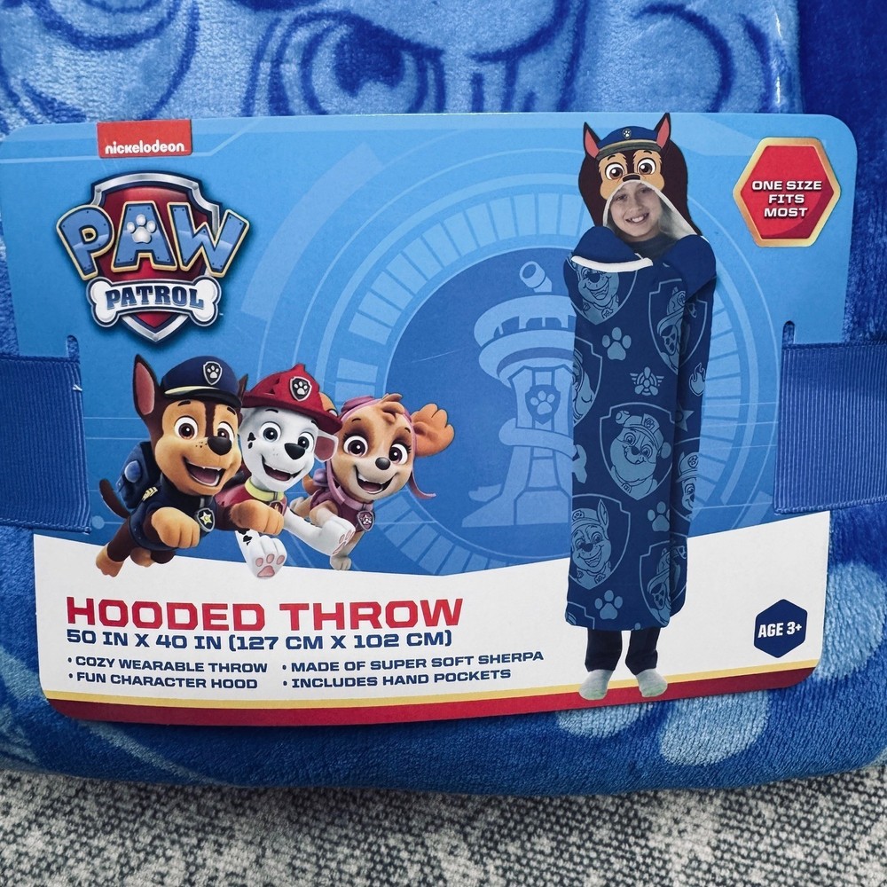 Paw Patrol Hooded Throw