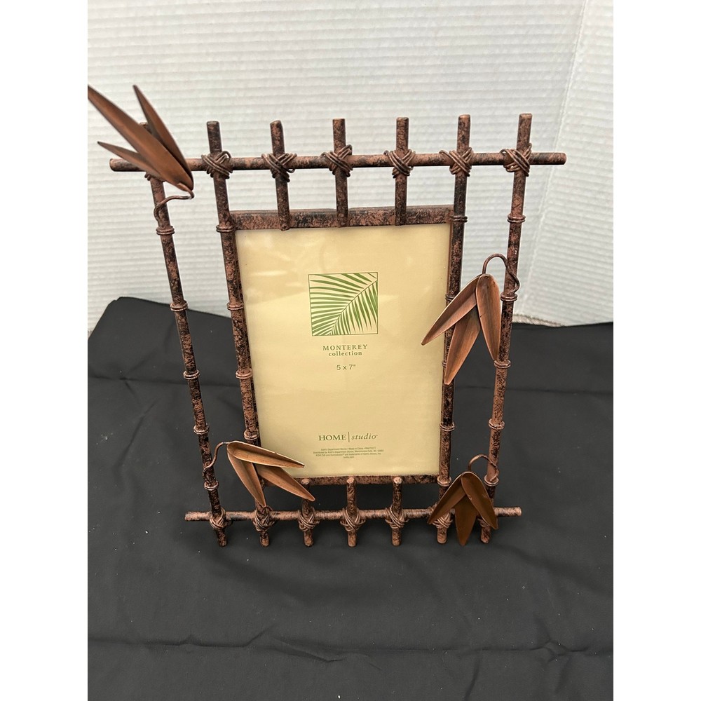 Monterey Collection Bamboo Metal Frame 5X7