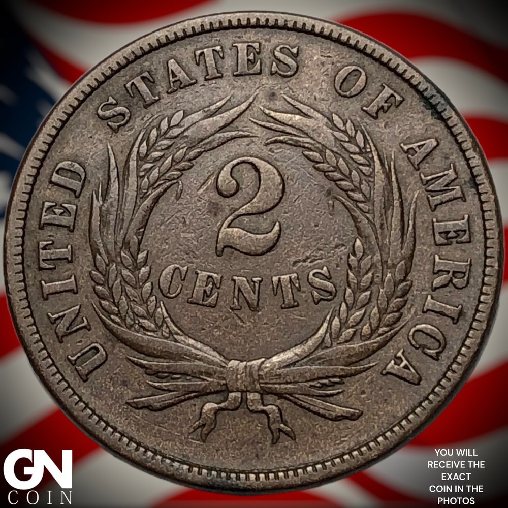 1868 2 Cent Piece Y5640