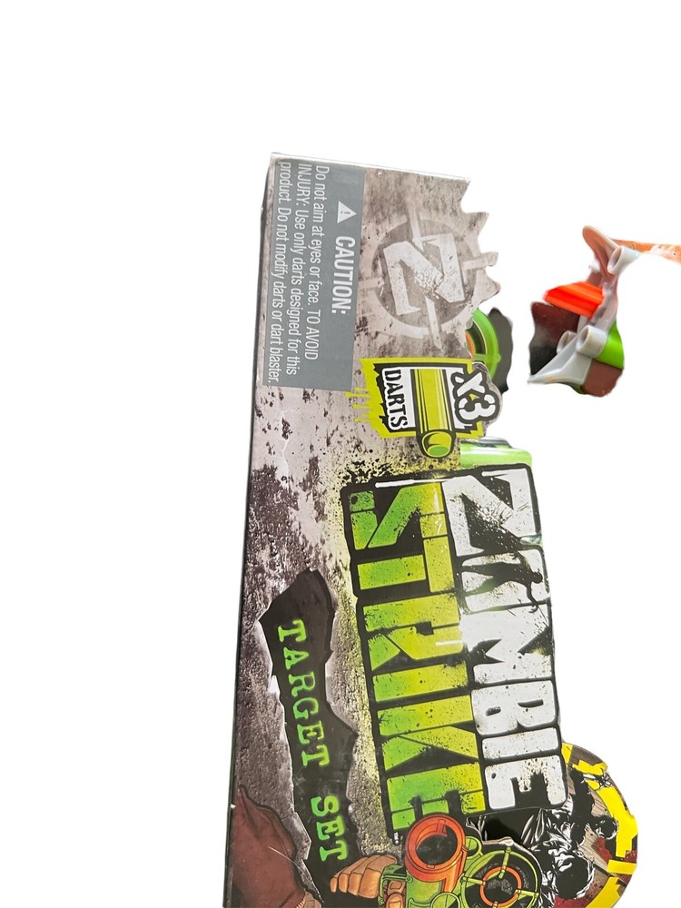 New Hasbro Nerf Zombie Stike Target set 8 Piece Set BNIB
