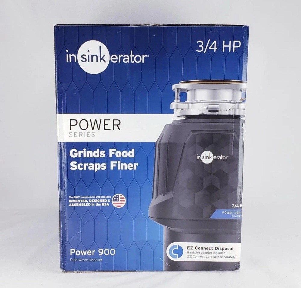 Insinkerator Power 900, 3/4 HP Garbage Disposal,(PB1029412)