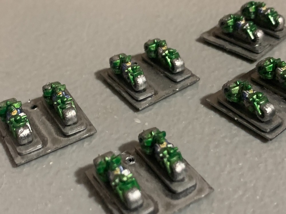 A16262 EPIC WARHAMMER 40K SPACE MARINES BIKES 10 PACK GAMES WORKSHOP