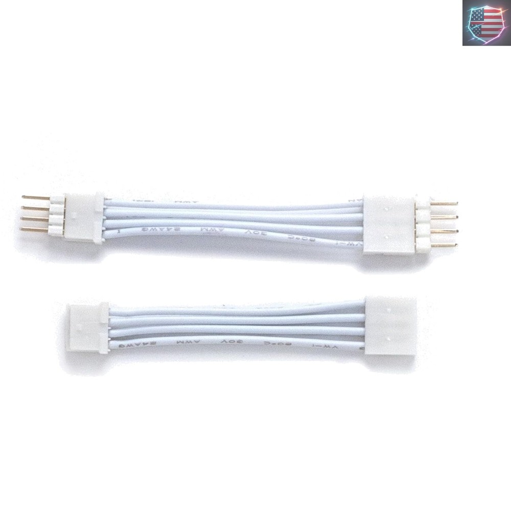 Controller to 4-Pin Adapter for Philips Hue Gradient Lightstrip 2 Pack, White