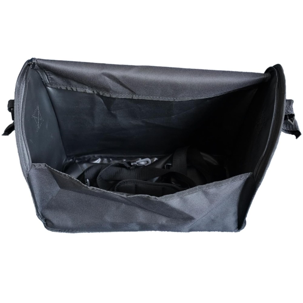 Rollator Walker Storage Bag – Expandable Organizer with Shoulder Strap & Refl...