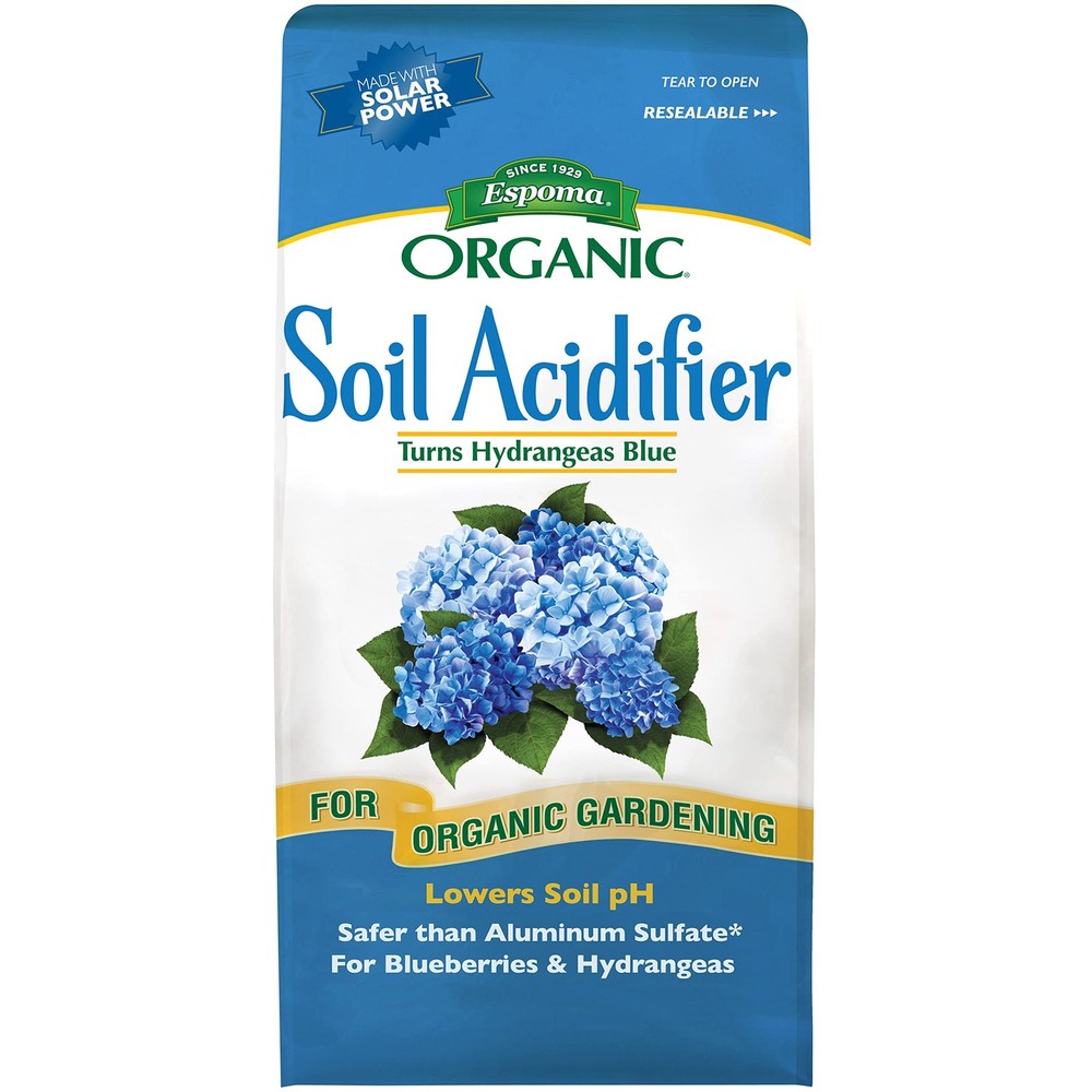 Organic Soil Acidifier Soil Amendment; Lowers Soil pH and Turns Hydrangeas Bl...