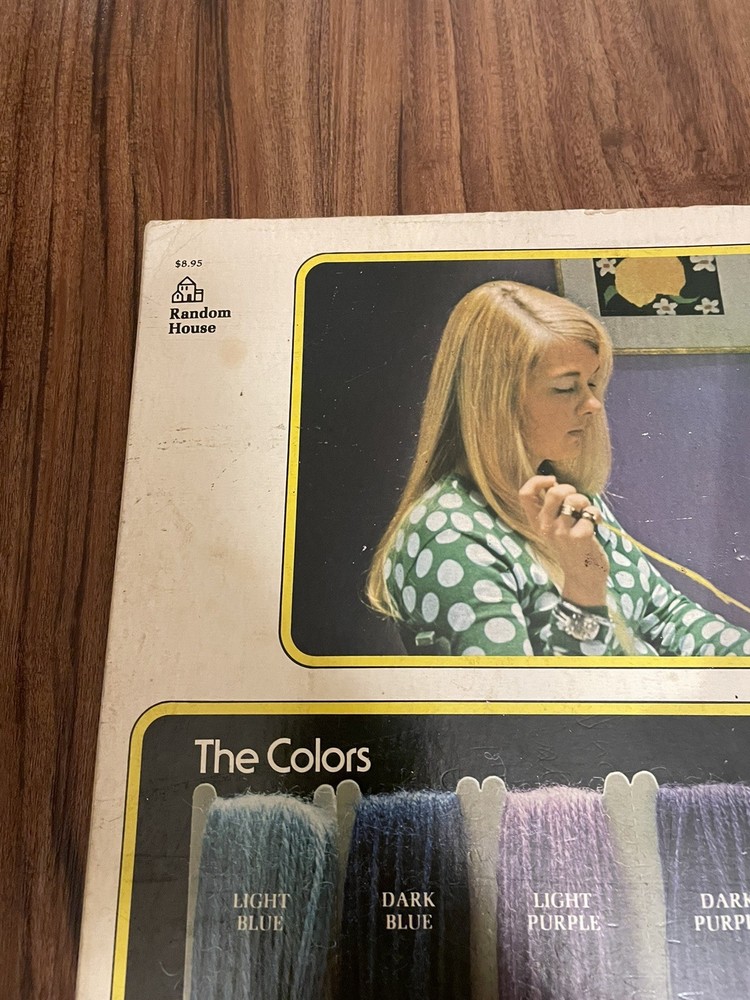 Lisbeth Perrone's Needlepoint Workbook First Edition Red Spiral Bound 1973