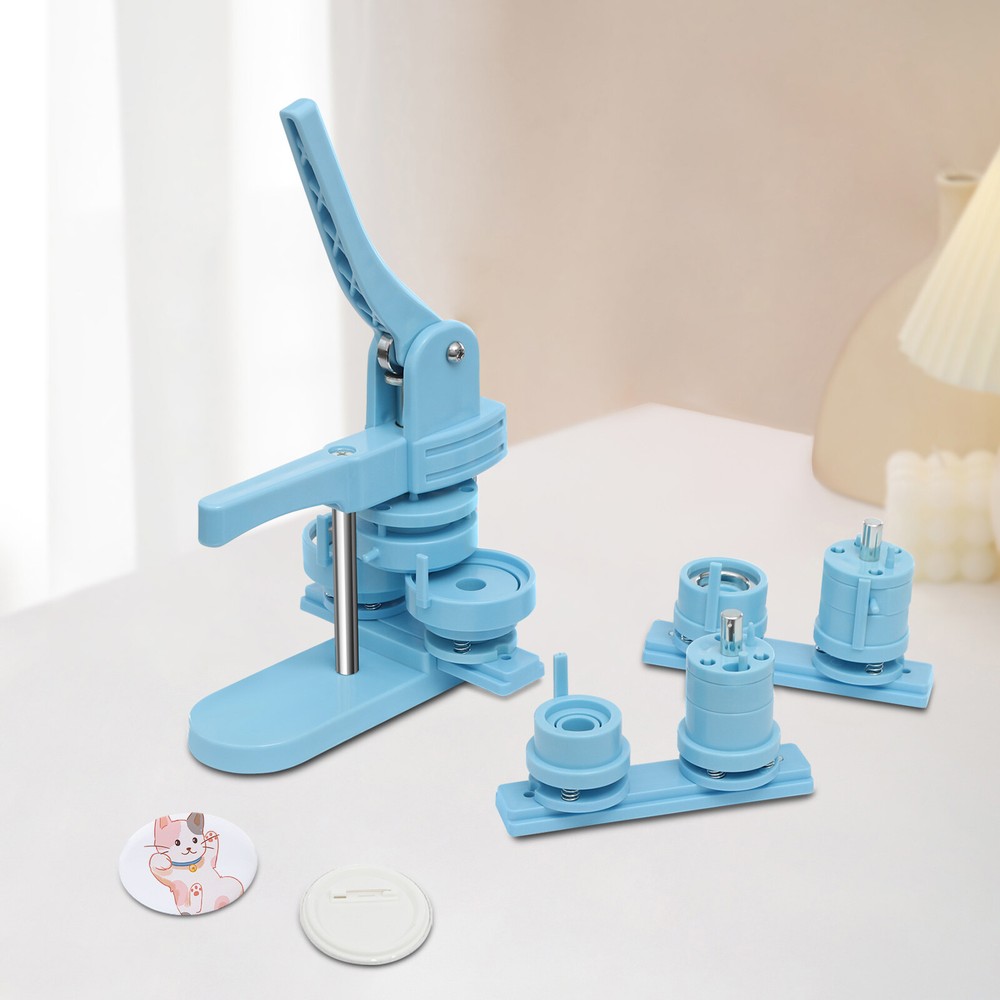 Button Press Machine Badge/Button Maker 0.98, 1.26, 2.28" Button Making Machine