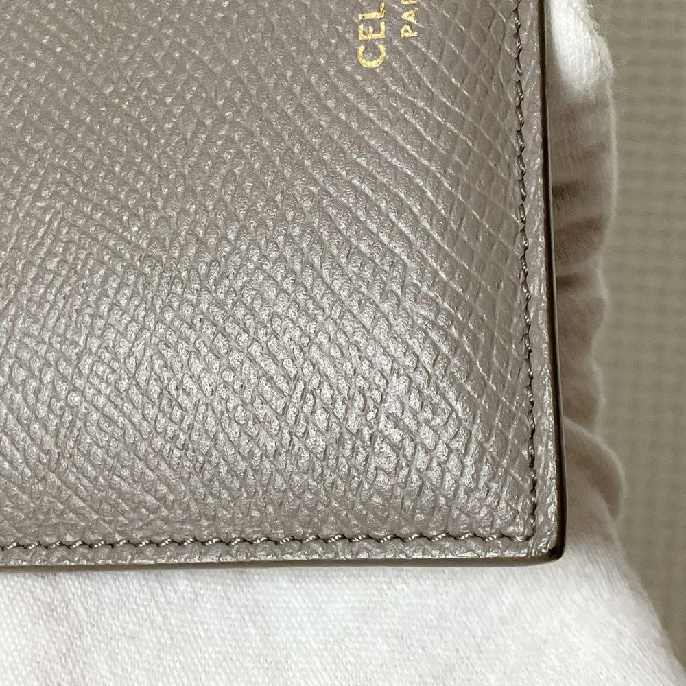 CELINE Leather Coin Case