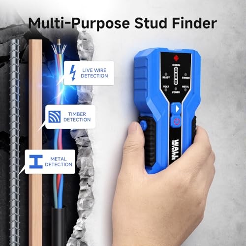 Stud Finder – Electronic Stud Detector with Smart Sensor, 3-in-1 Wall Scanner