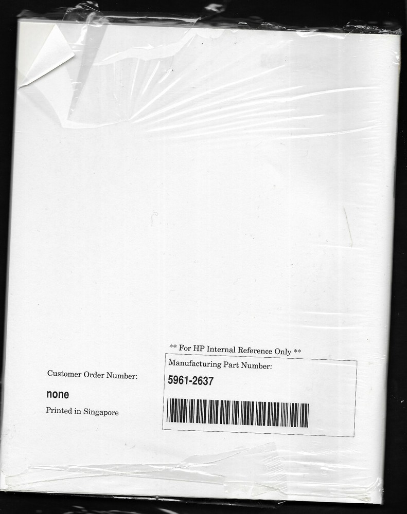 Quick Setup Guide HP PC LAN Adapter/16 TP Plus and TL Plus #5181-8631